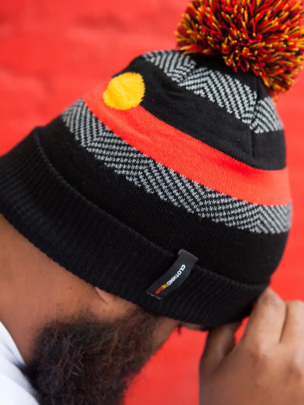 ABORIGINAL FLAG BEANIE