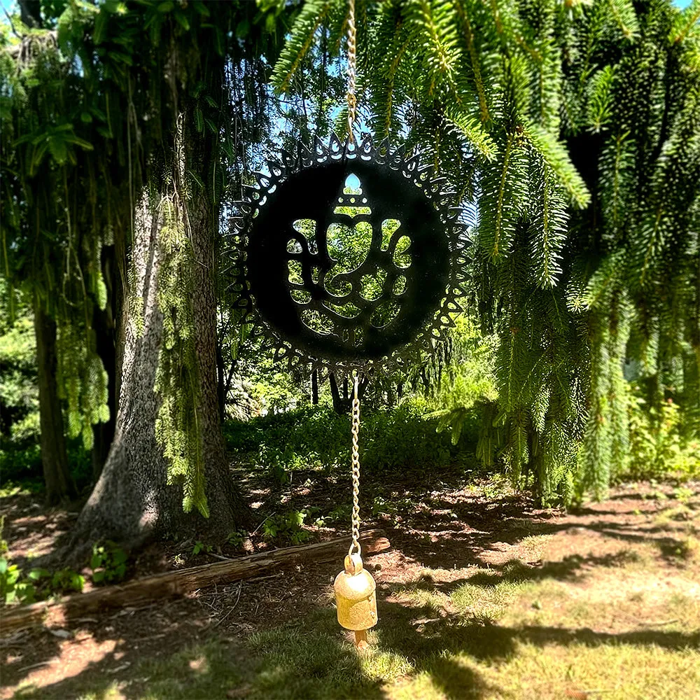 Abstract Ganesha Wind Chime