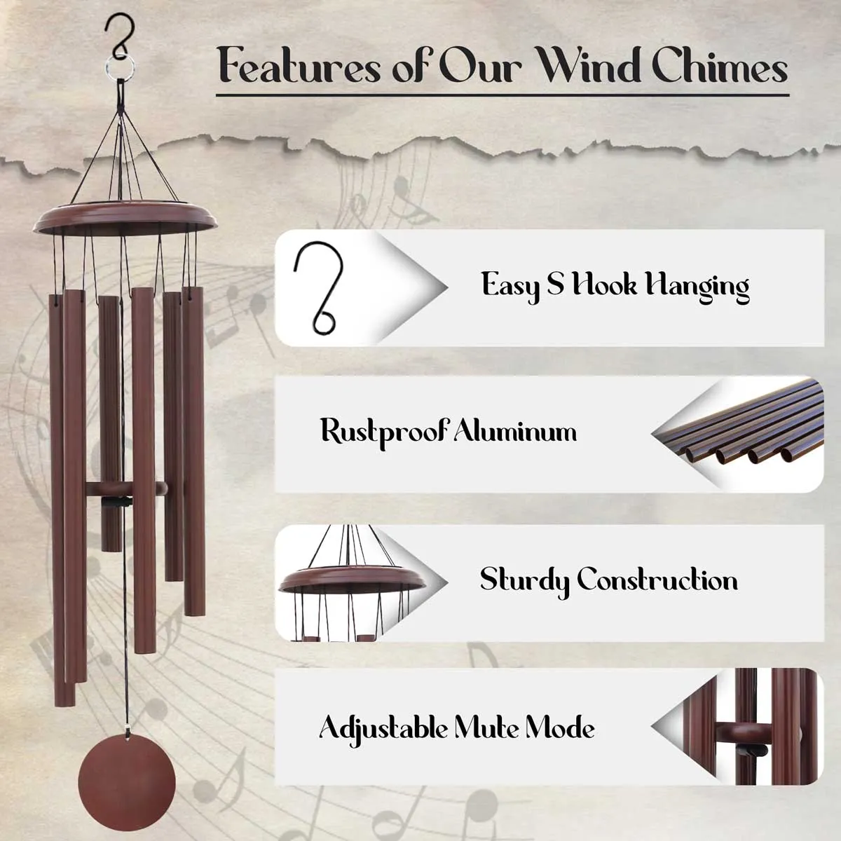 Anniversary Wind Chime AWC137