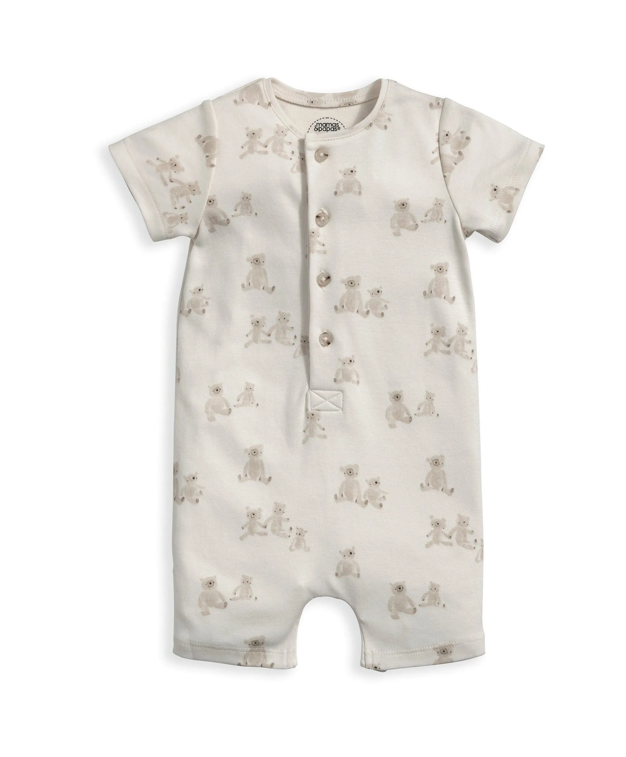 Bear Print Shortie Romper