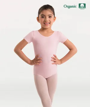 Body Wrappers Organic Cotton Cap Sleeve Leotard Child OCG120