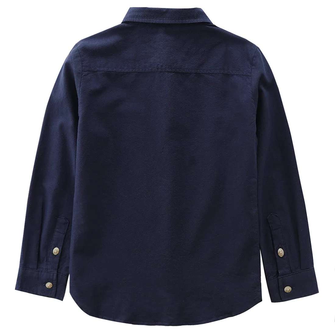 Boy Long Sleeve Navy Shirt