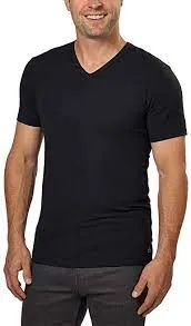 Cotton Classic Fit 3-Pack V-Neck T-Shirt by Calvin Klein - Style NB4012