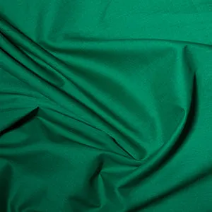 Cotton Blends Polycotton Plain Jade