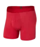 DROPTEMP™ COOLING COTTON BOXER BRIEF FLY - CHERRY HEATHER - SAXX