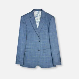 Galkin Slim Windowpane Suit