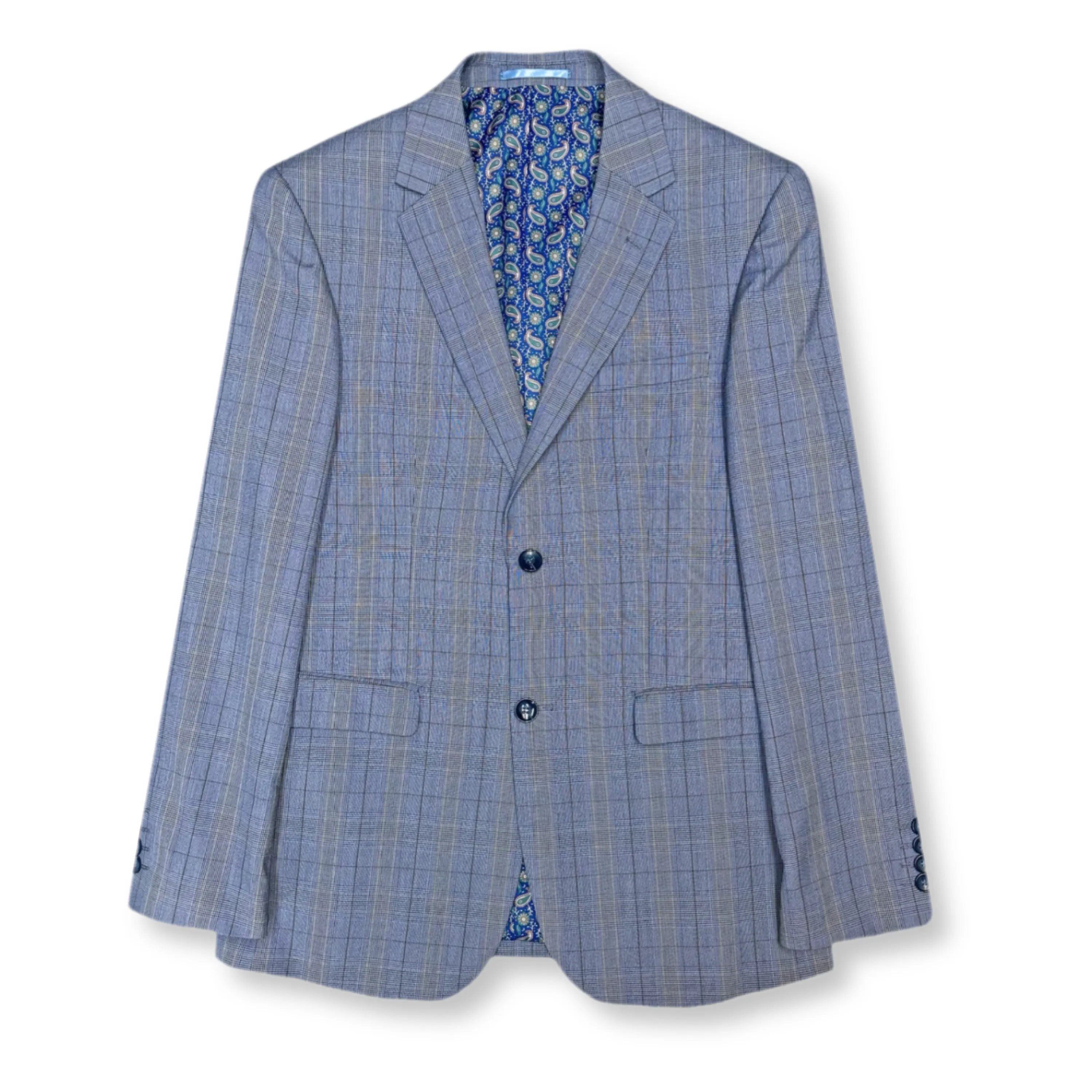 Grady Slim Plaid Suit