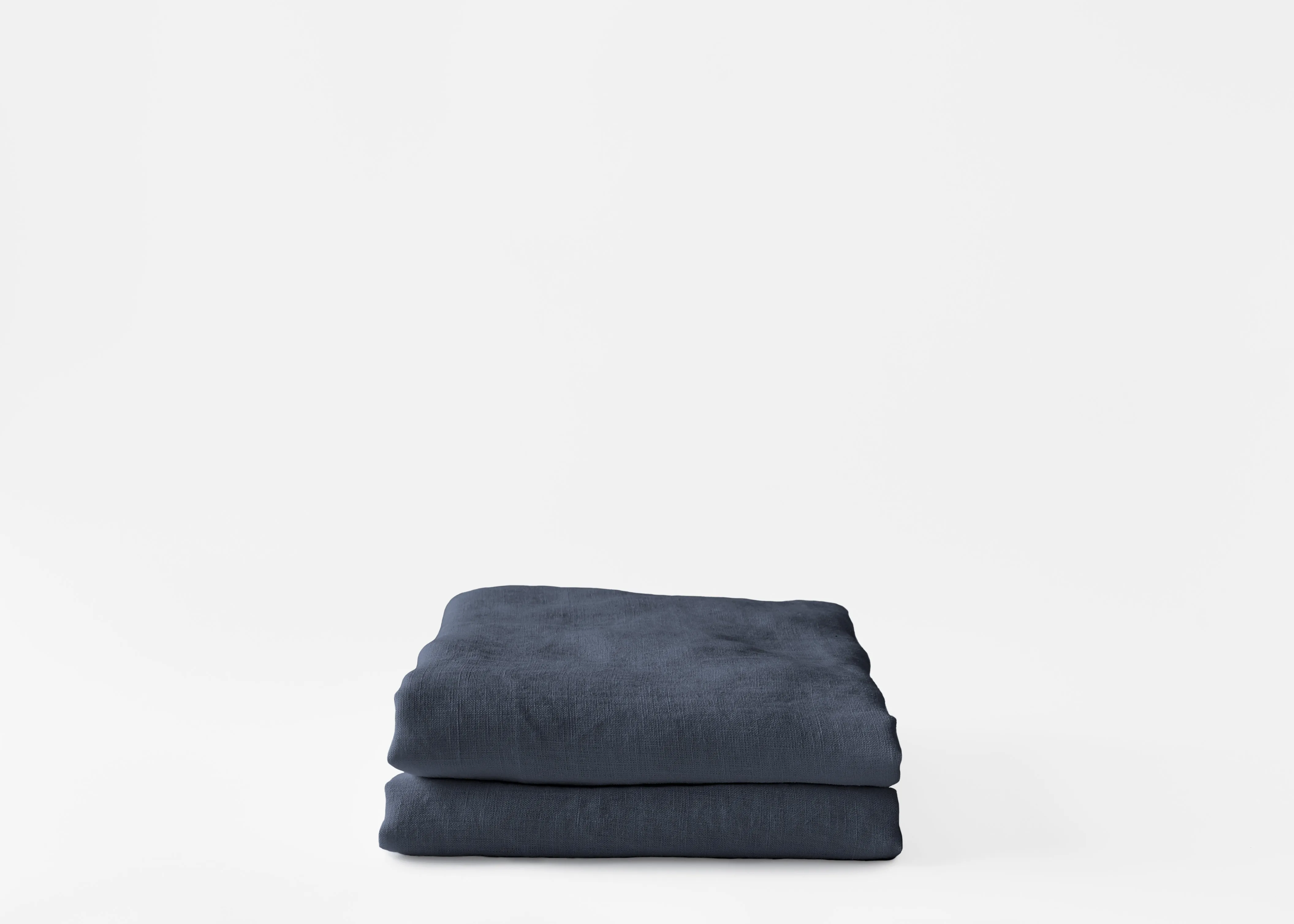 Hemp Pillowcases in Night Swim