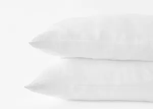 Hemp Pillowcases in White