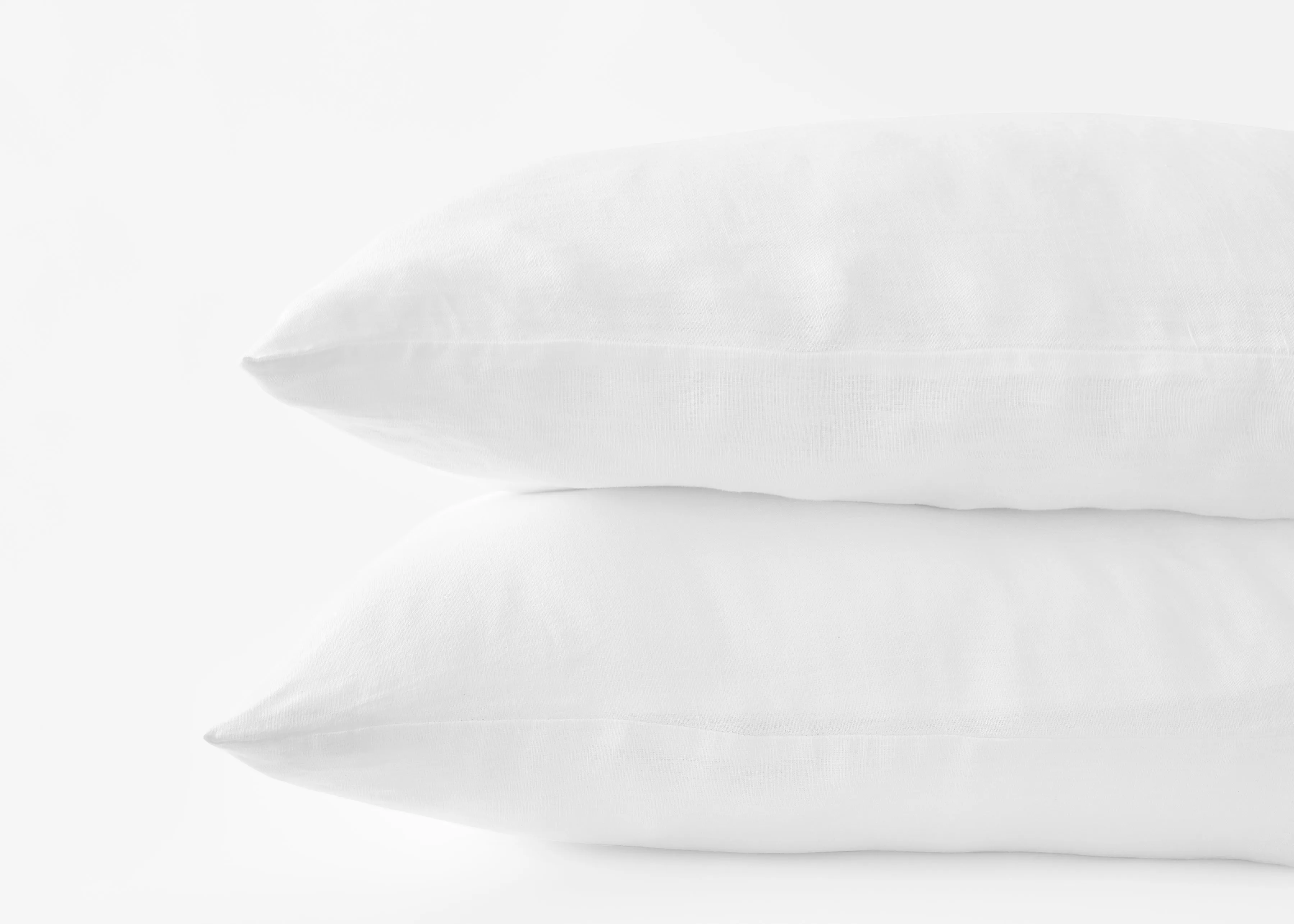 Hemp Pillowcases in White