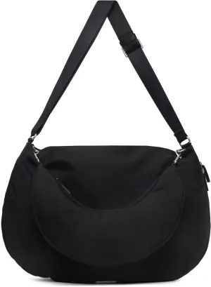 Large Travel Bag in Black by Helmut Lang