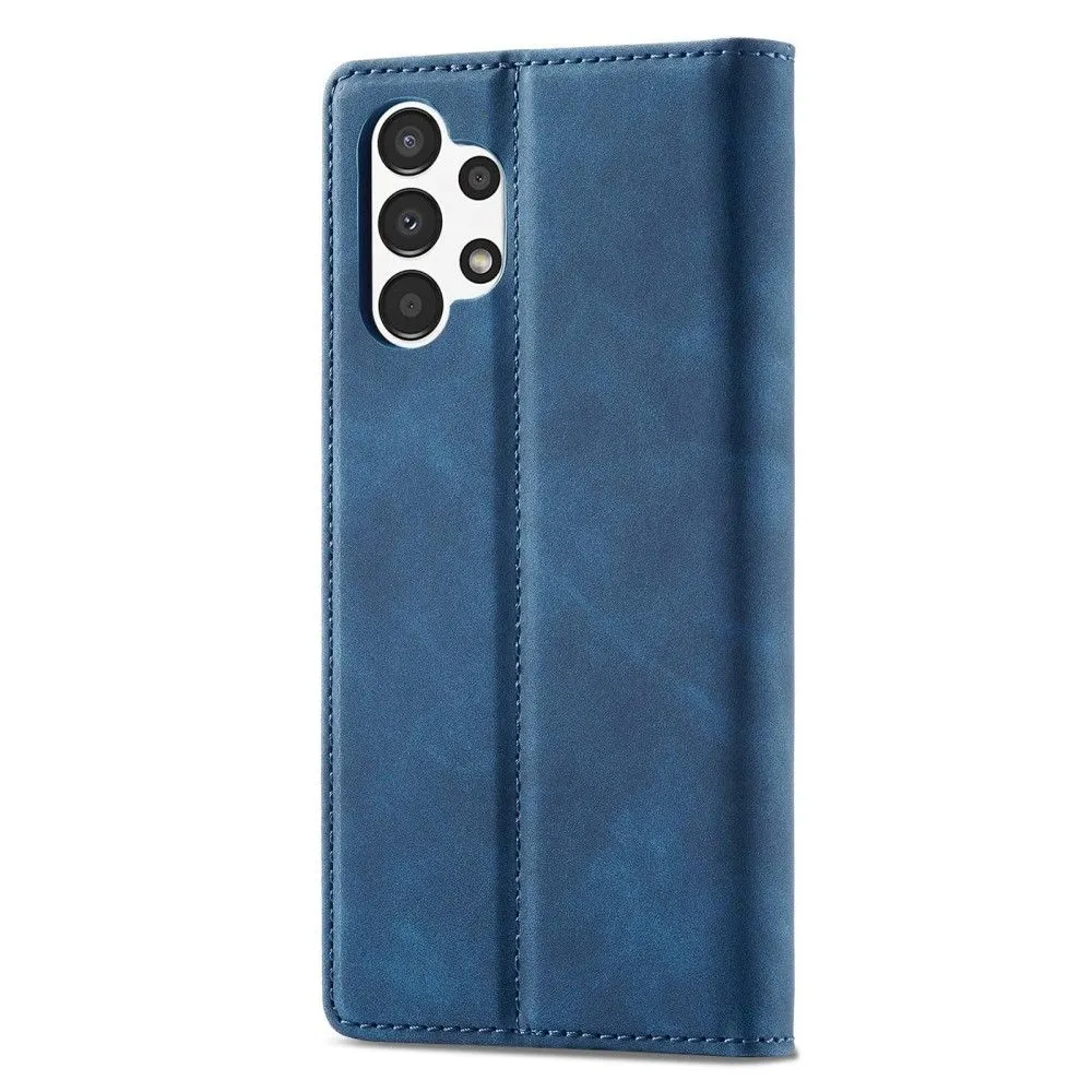 LC.IMEEKE Samsung Galaxy A73 Flip Case - Blue