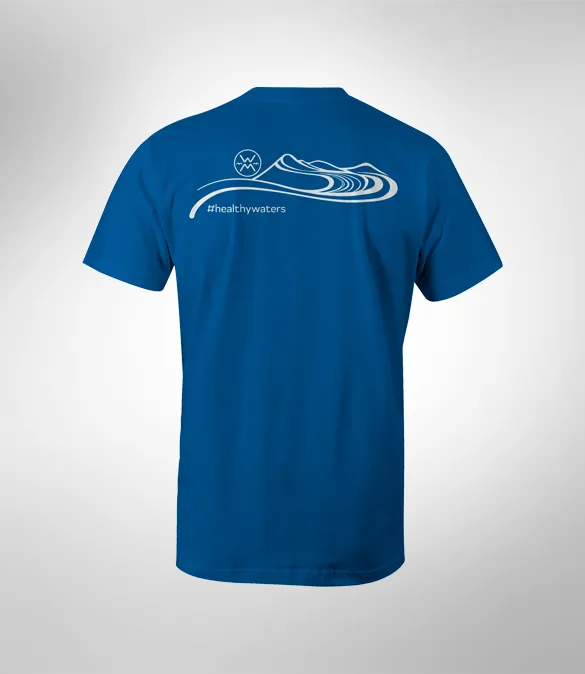 Men's 100% Cotton Healthy Waters T-Shirt