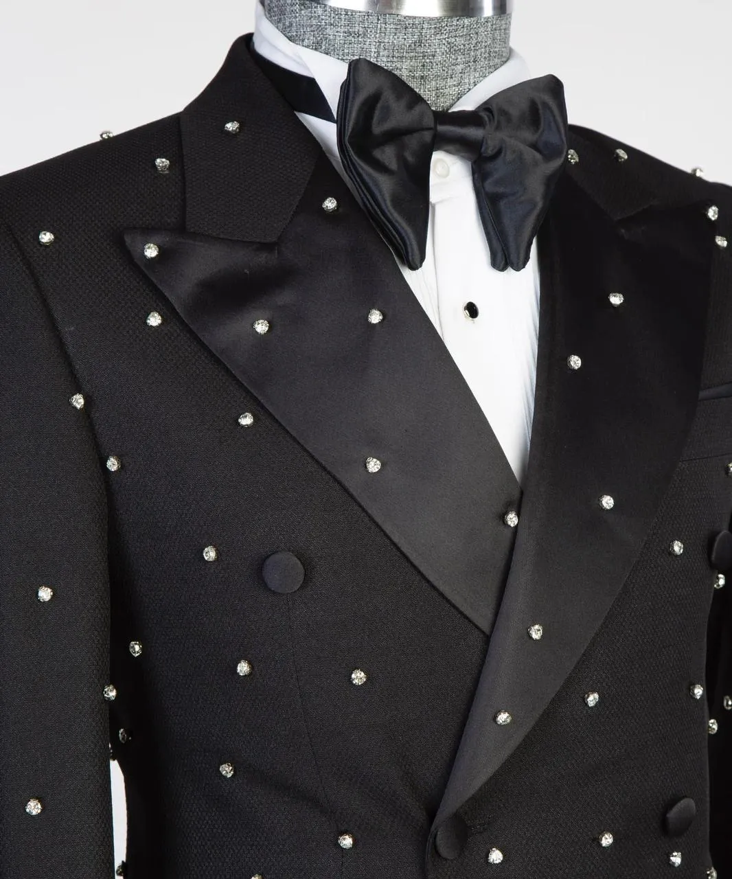 Men’s pearls Tuxedo Double double breasted