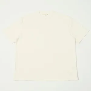 Merz b. Schwanen GHP01 Boxy Cropped Tee - White