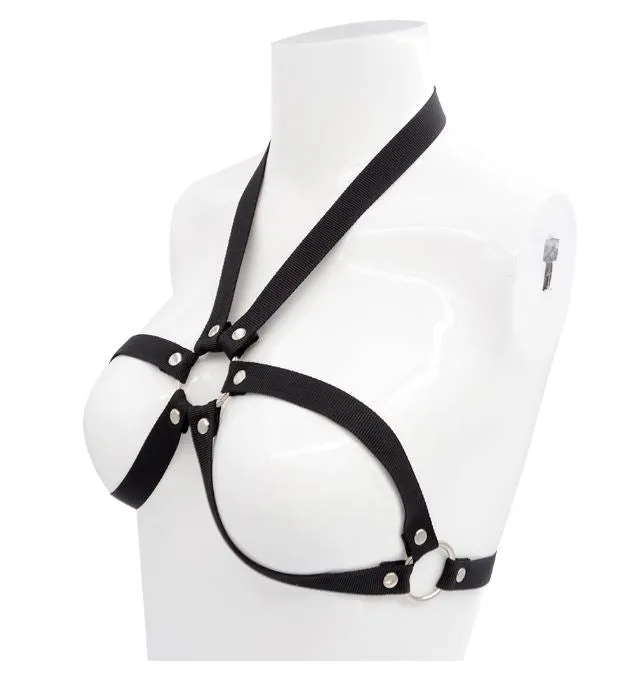 Open Breast Body Harness