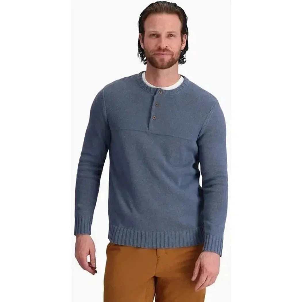 Royal Robbins Men's Headlands Hemp Button Crew