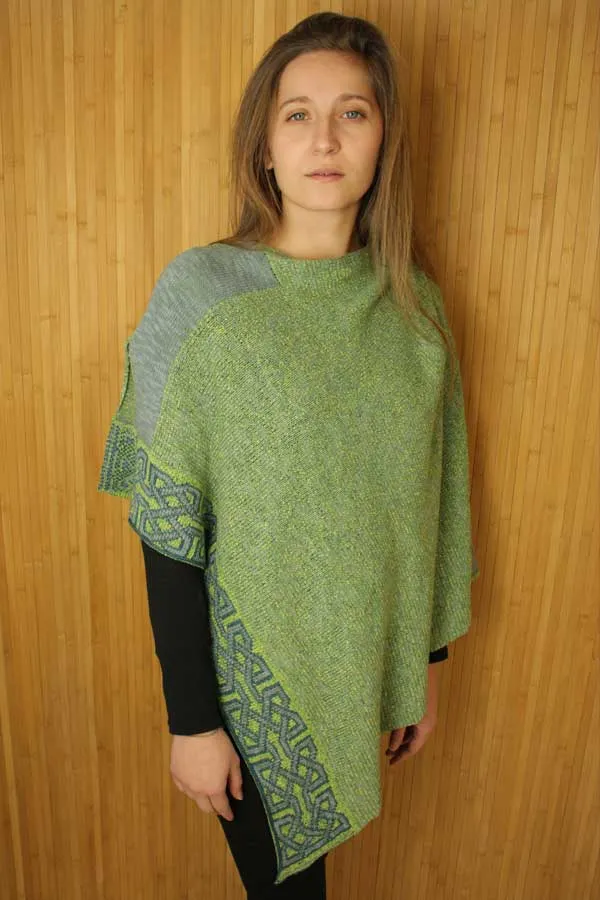 Sailors Knot Linen & Silk Poncho/Shawl