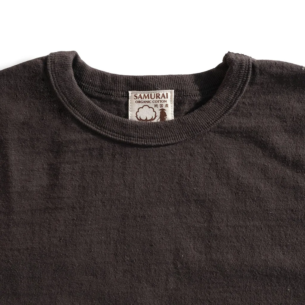 Samurai Jeans SJST-SC01 Organic Cotton Crewneck Tee (Black)