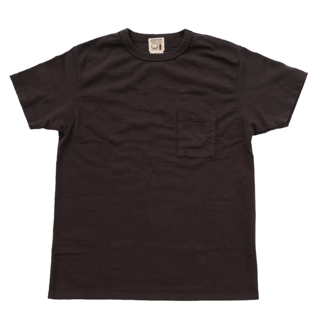 Samurai Jeans SJST-SC03 Organic Cotton Pocket Tee (Black)