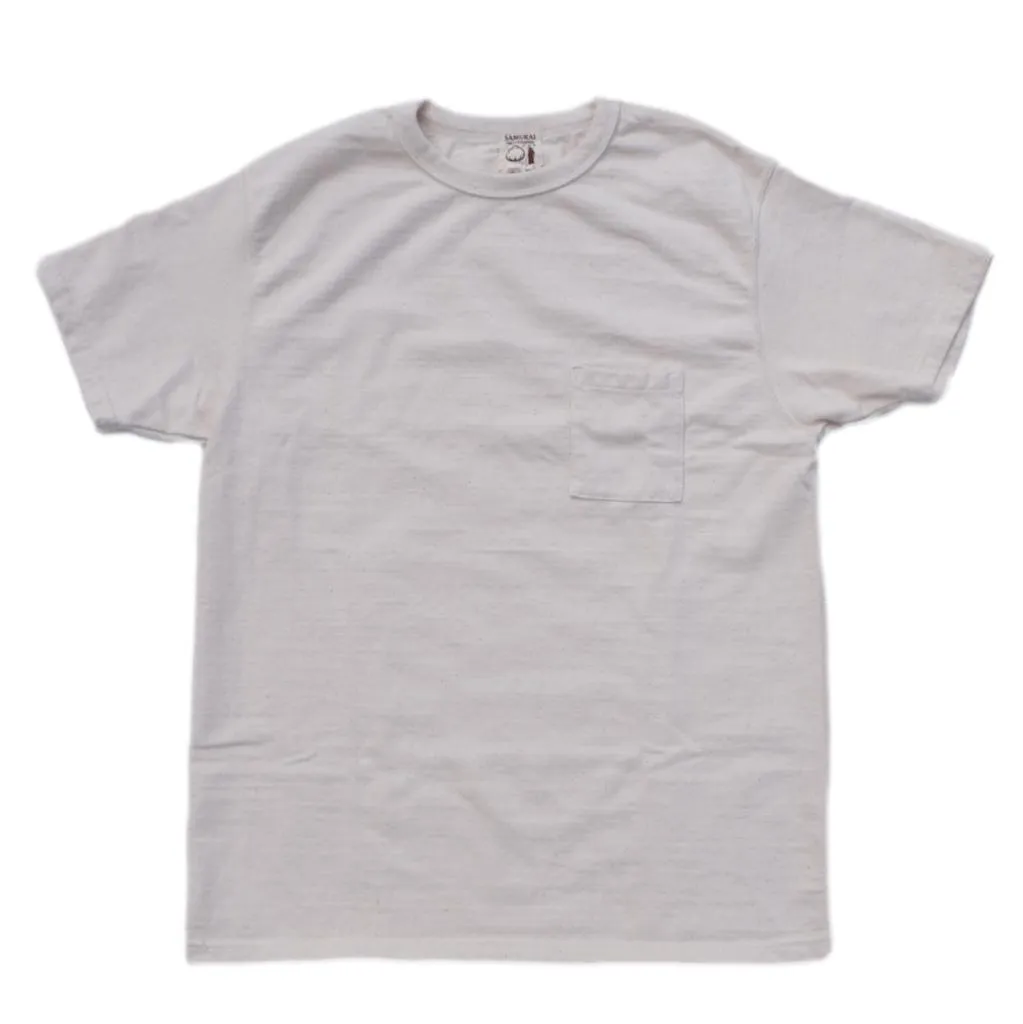 Samurai Jeans SJST-SC03 Organic Cotton Pocket Tee (Natural)