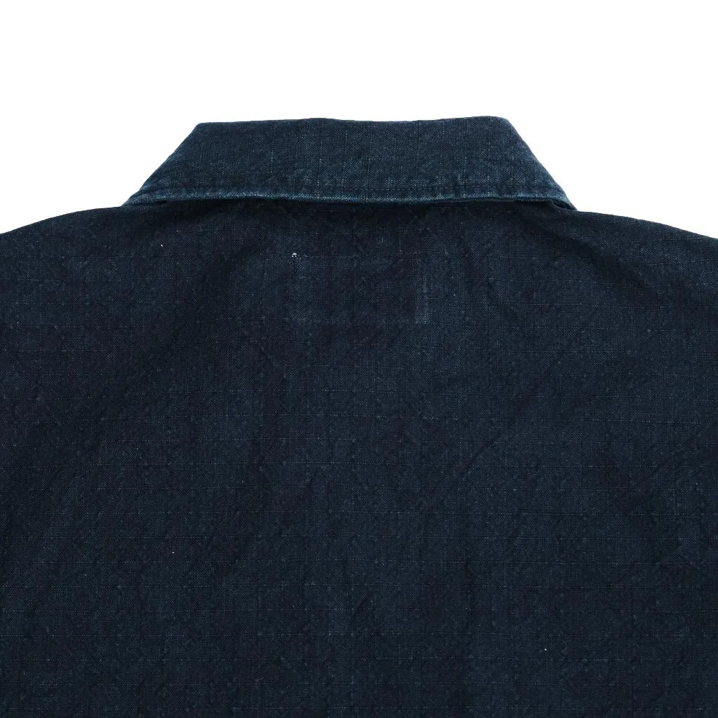 Samurai SJAS24 Natural Indigo Ripstop Shirt