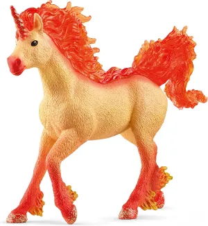 Schleich Elementa Fire Unicorn Stallion