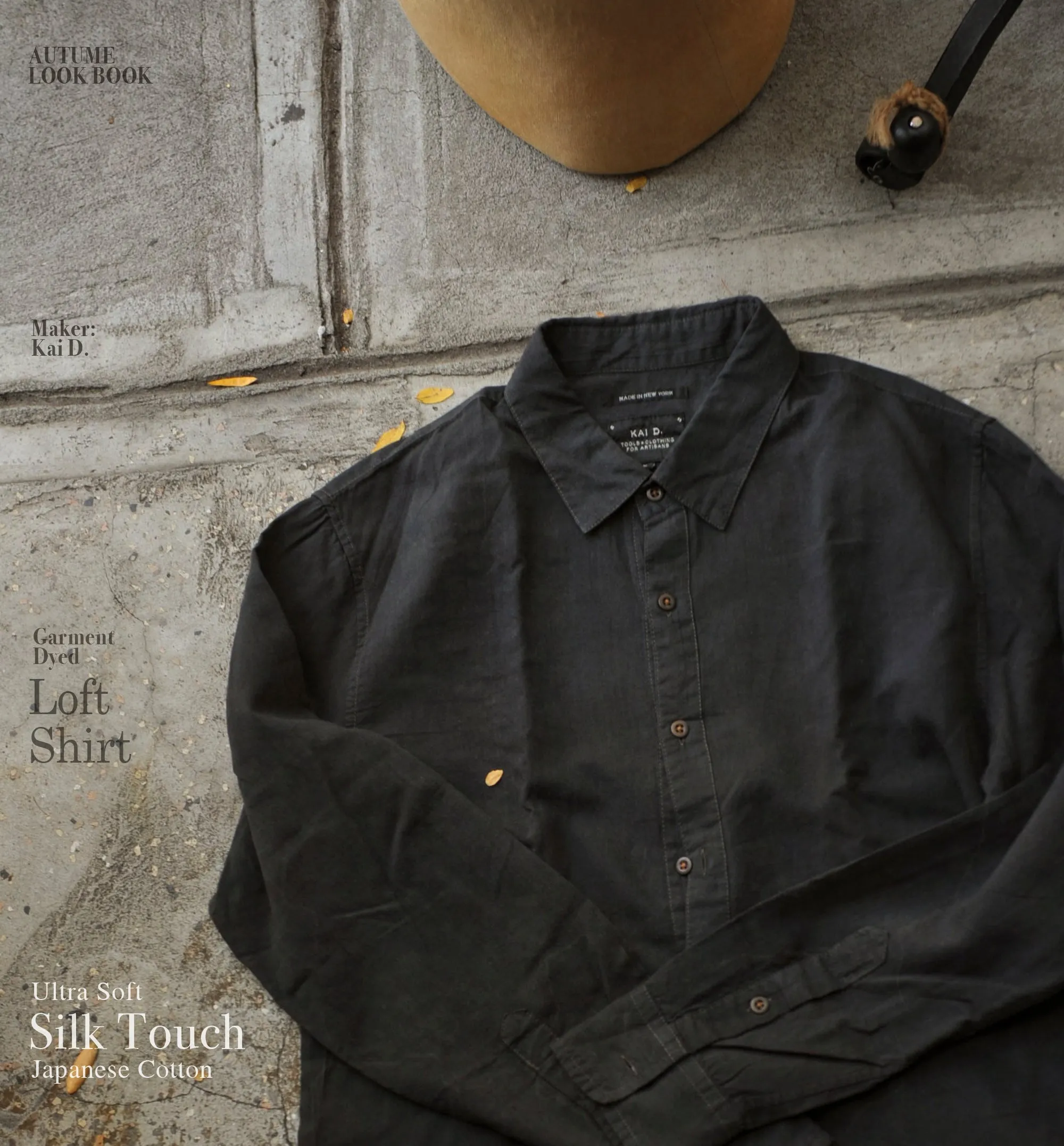 The Loft Shirt - Silk Touch Cotton - Industrial Grey - S, M, L, XL, XXL