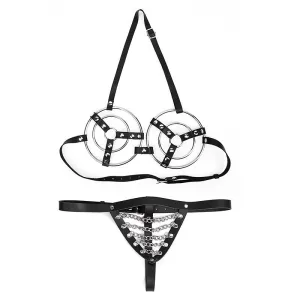 'The Smiler' Bra & Thong Set