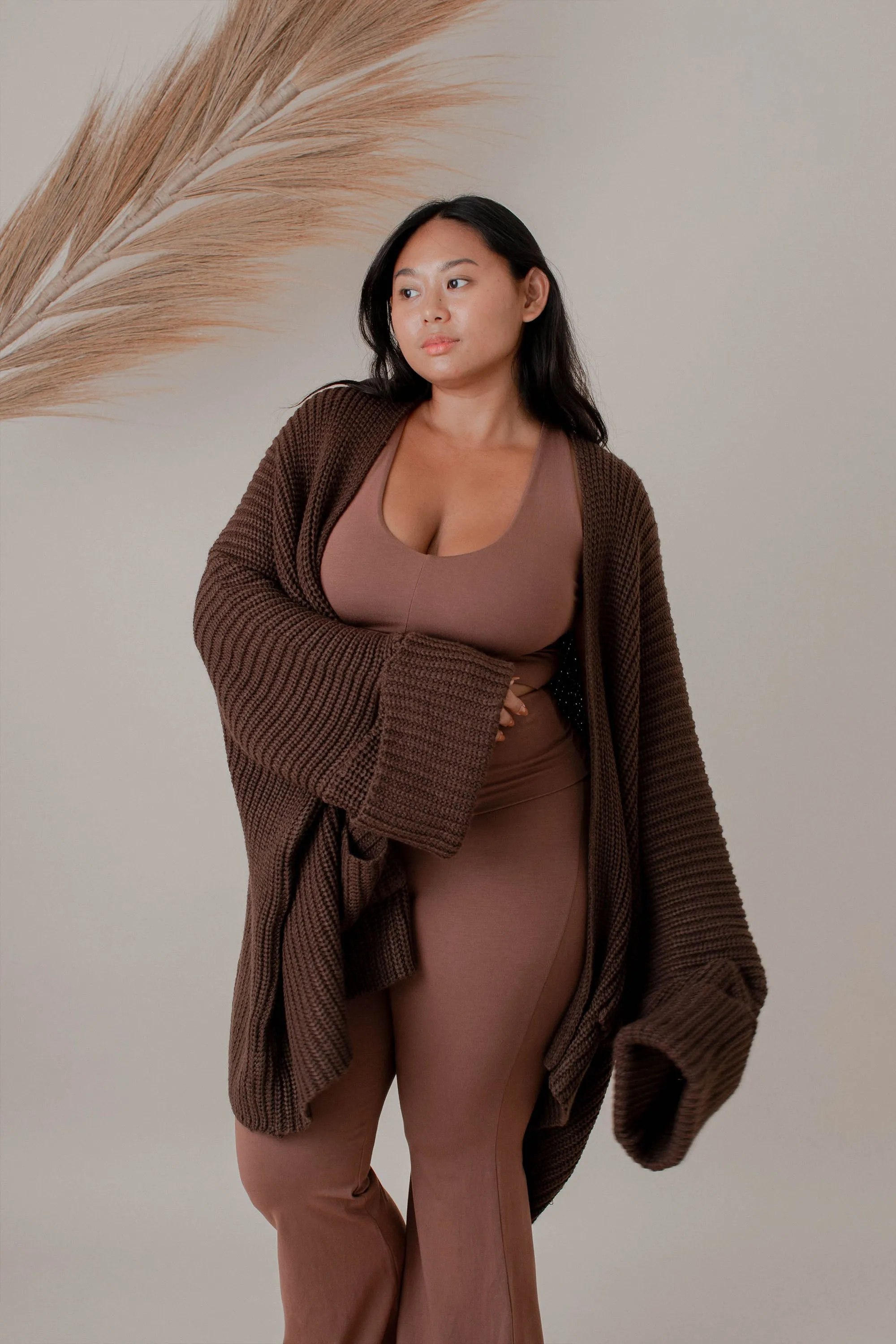 Tuula Poncho Cacao