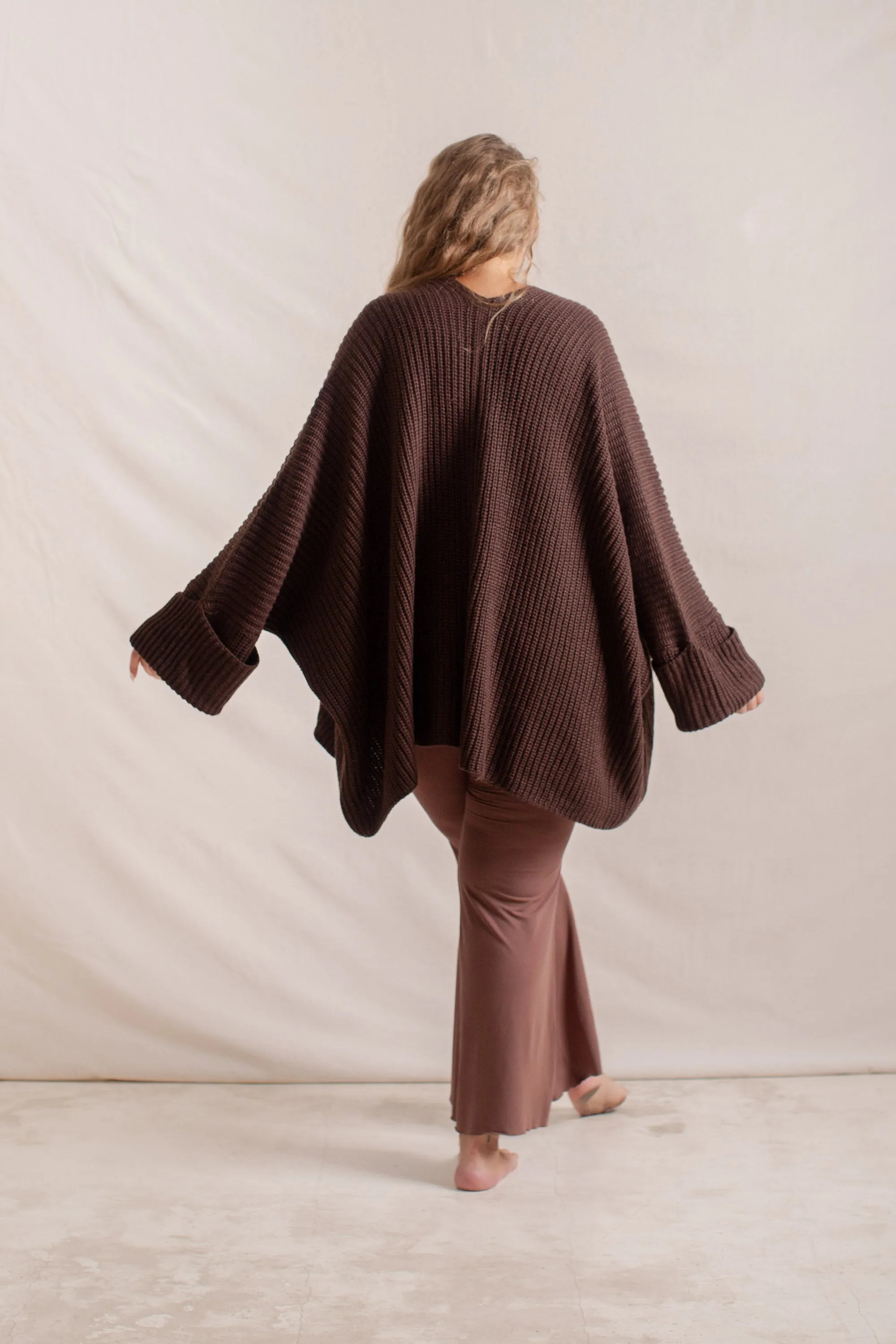 Tuula Poncho Cacao