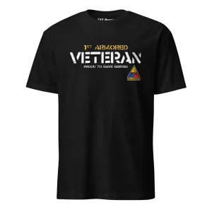 U.S.Army 1st Armored Div Veteran T-Shirt