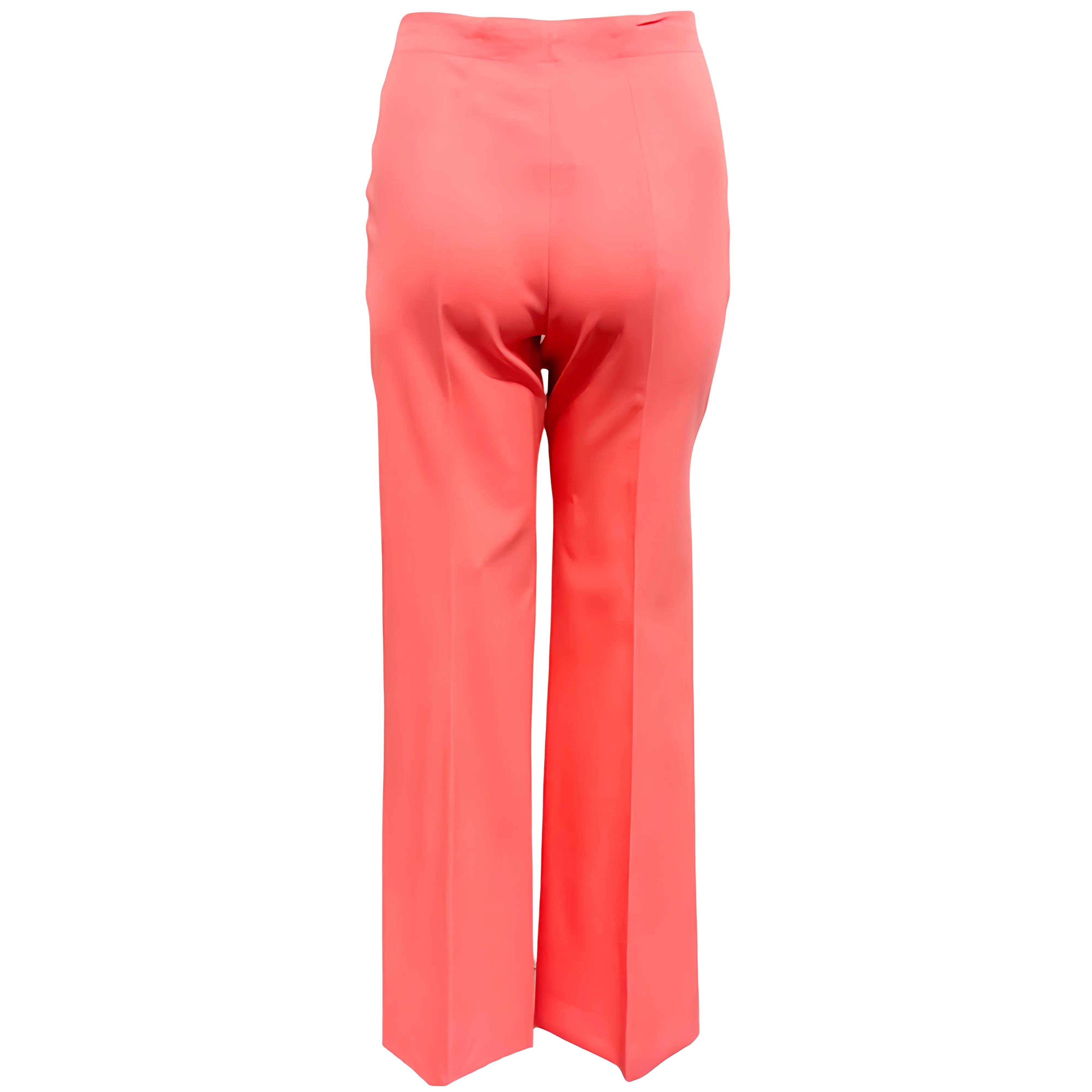 Versace Coral Wool Medusa Pants