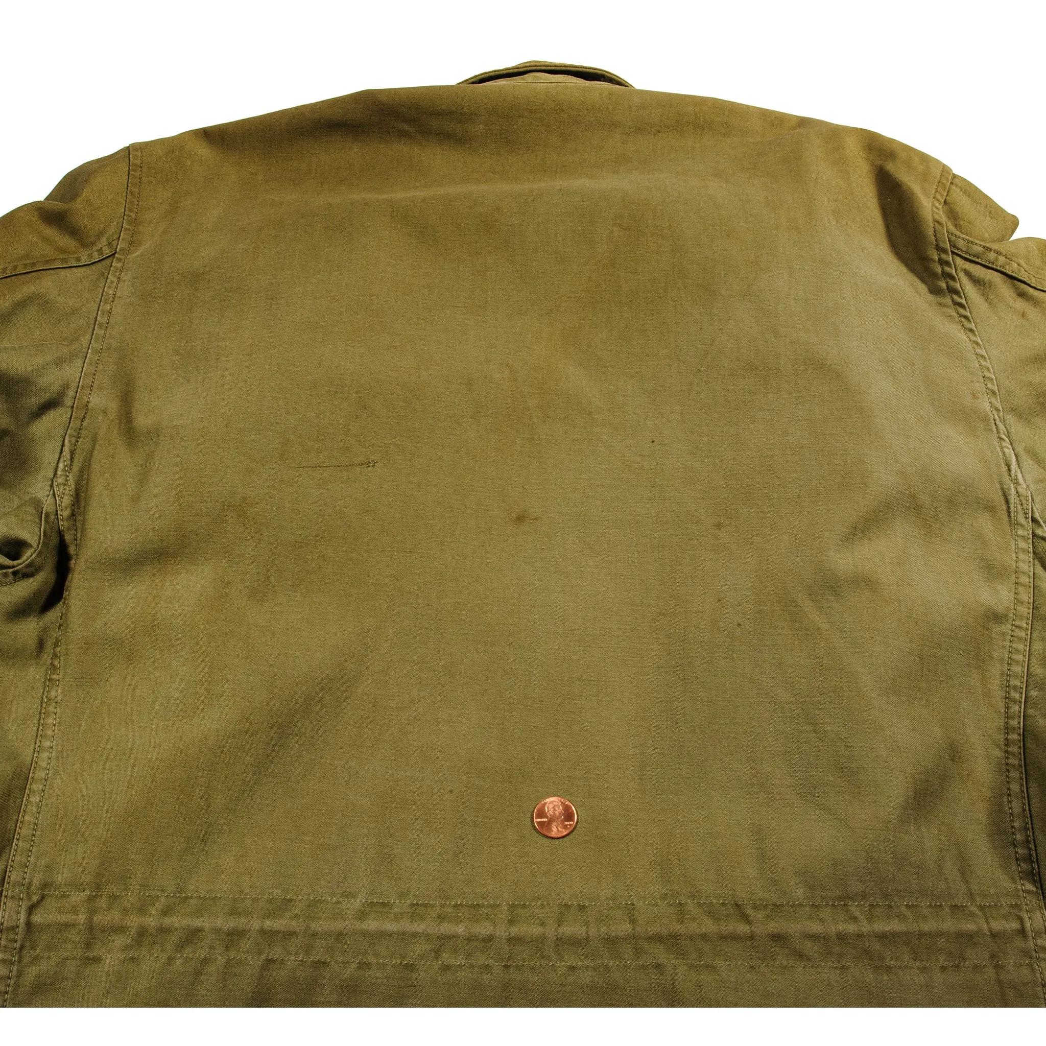 VINTAGE US ARMY M-1951 M51 FIELD JACKET 1963 VIETNAM WAR SIZE MEDIUM REGULAR