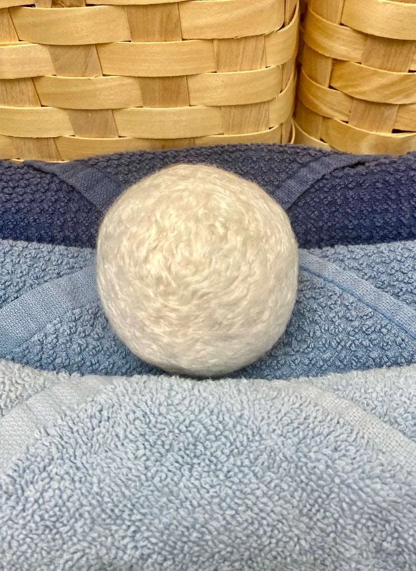 White Hemp Dryer Balls