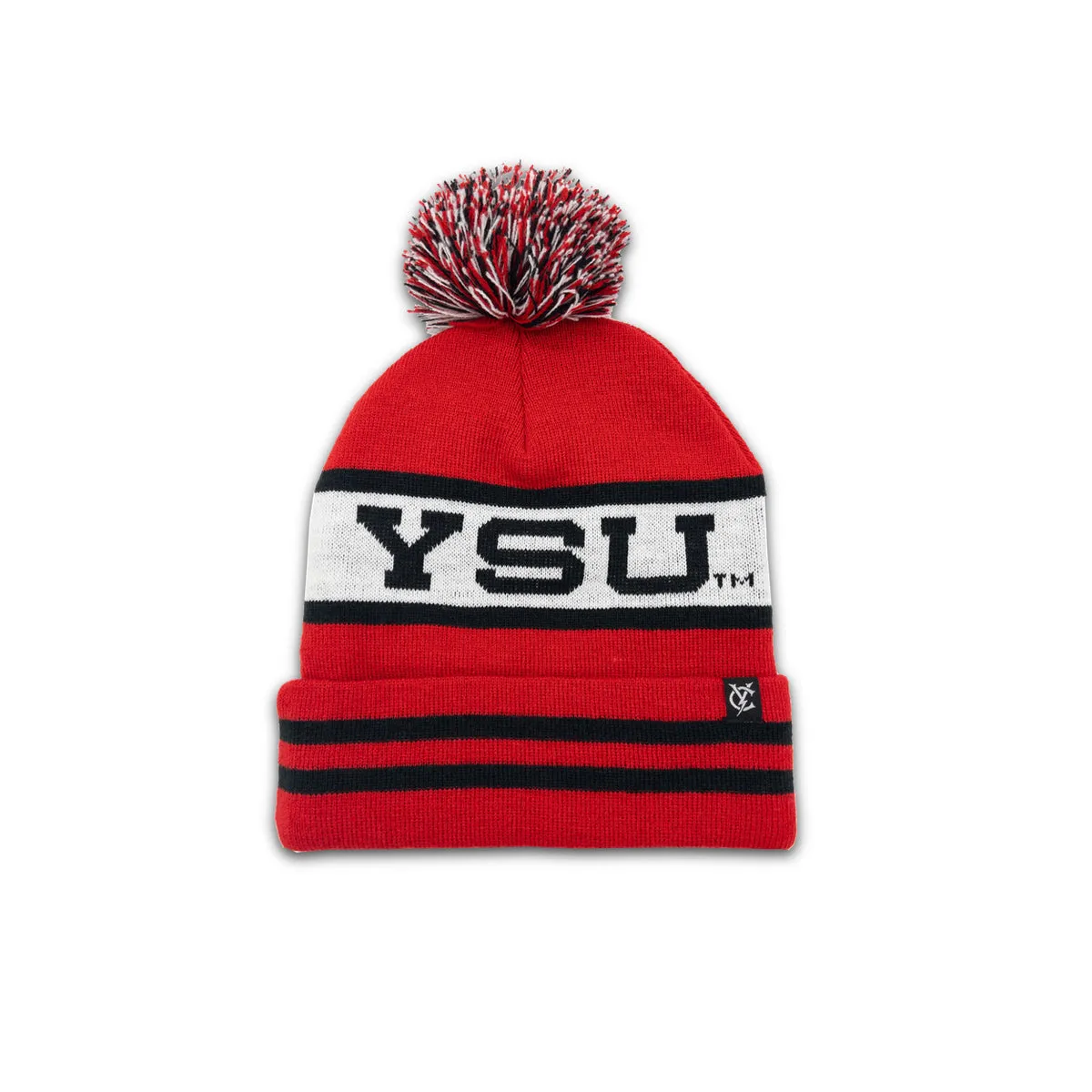 YSU Pom Beanie